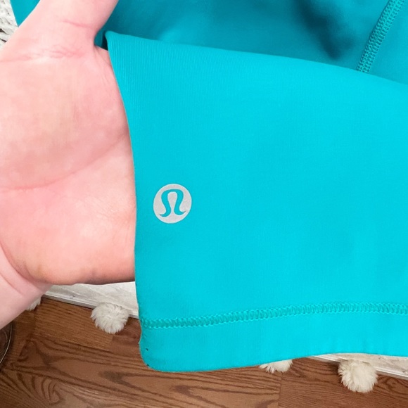 LULULEMON | Capri Workout Pants Teal and Black 6 - Picture 8 of 11